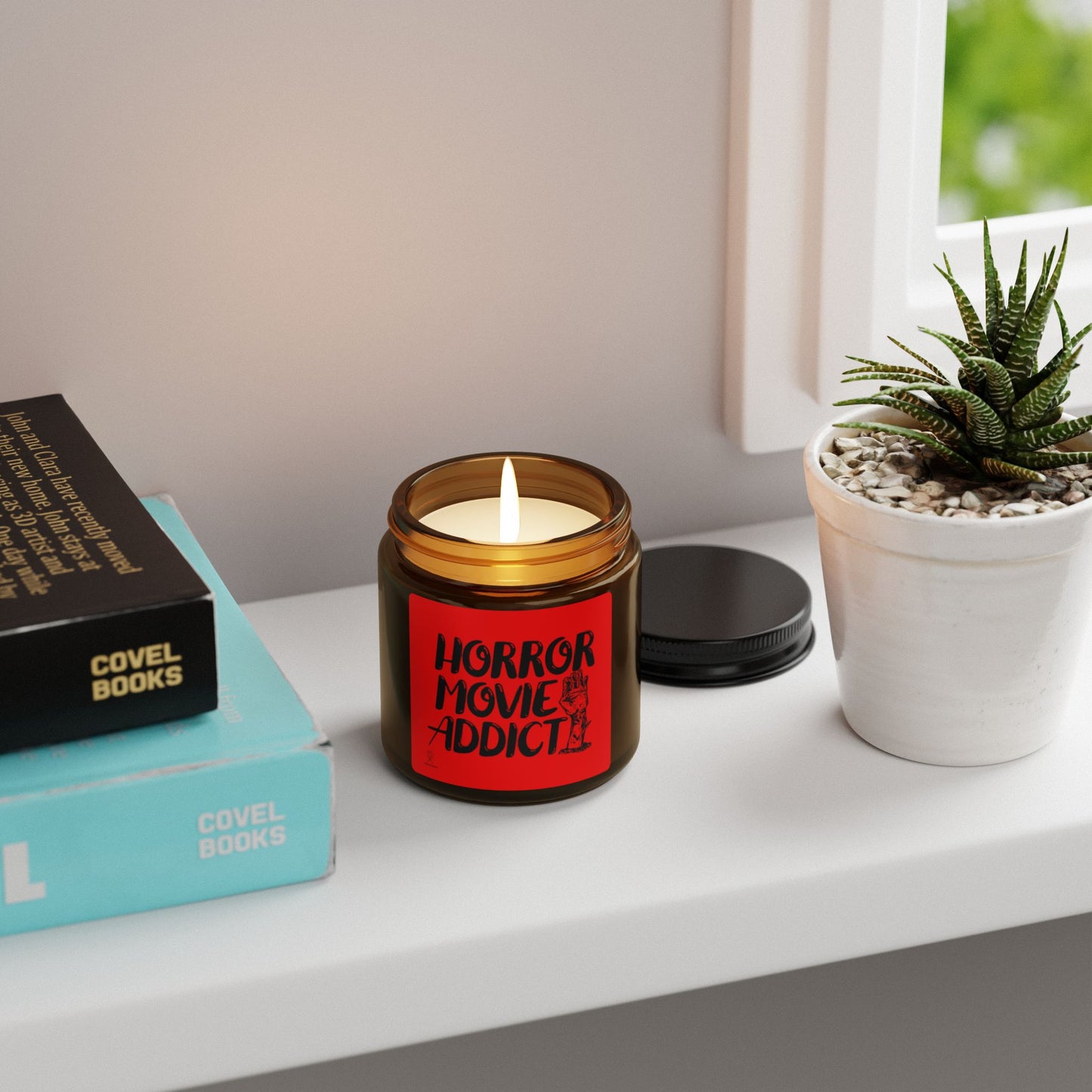 Horror Movie Addict Scented Soy Candle