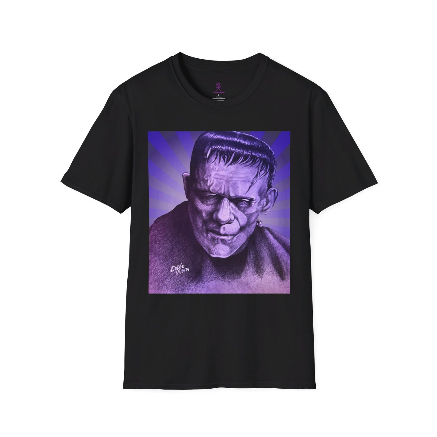 Frank by artist Tony Corso Unisex Softstyle T-Shirt