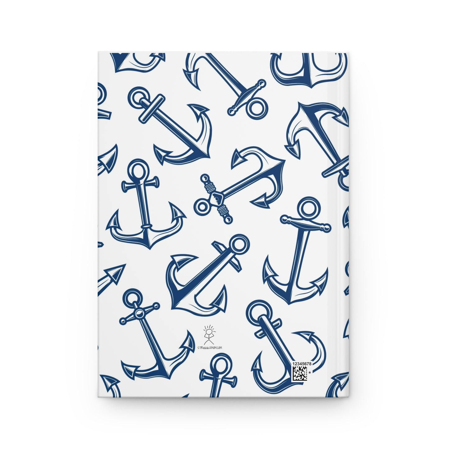 Life is Better Anchors Hardcover Journal