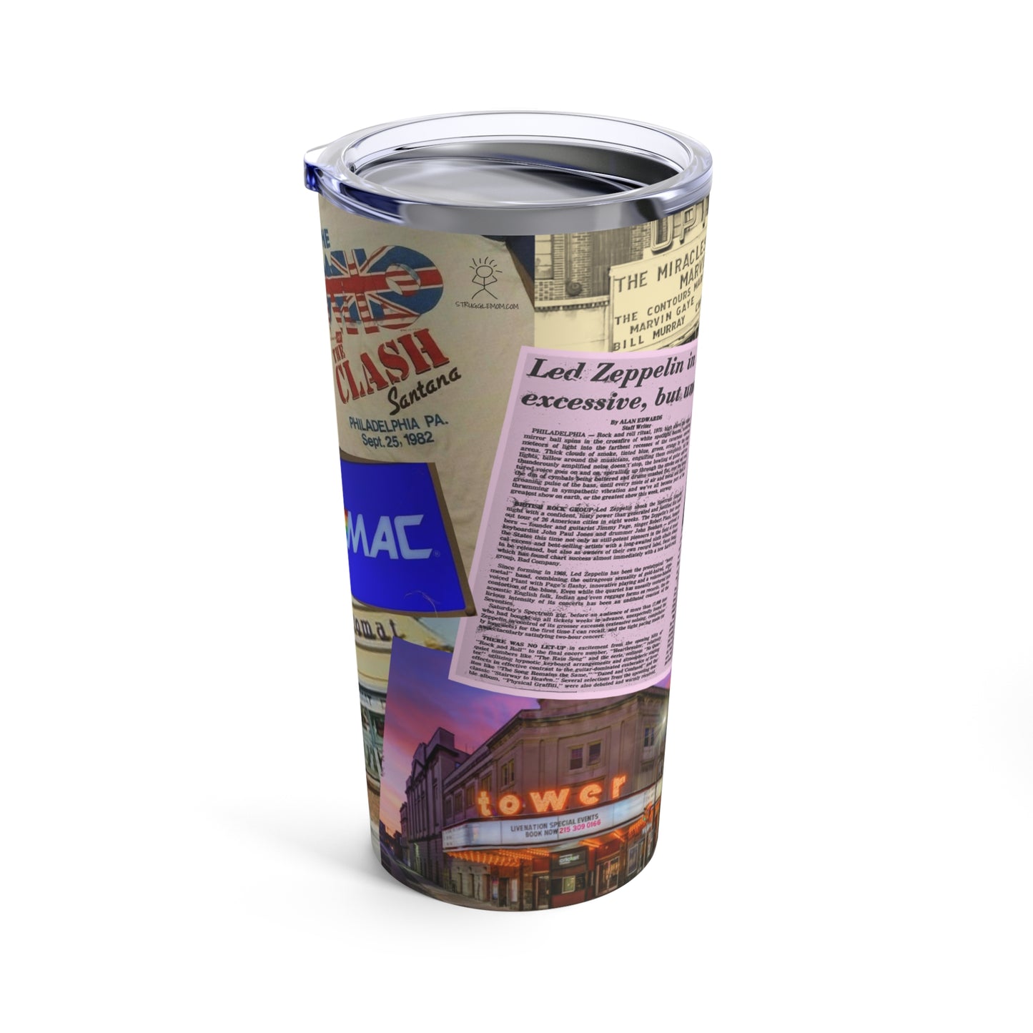 Vintage Philadelphia Moments Tumbler 20oz