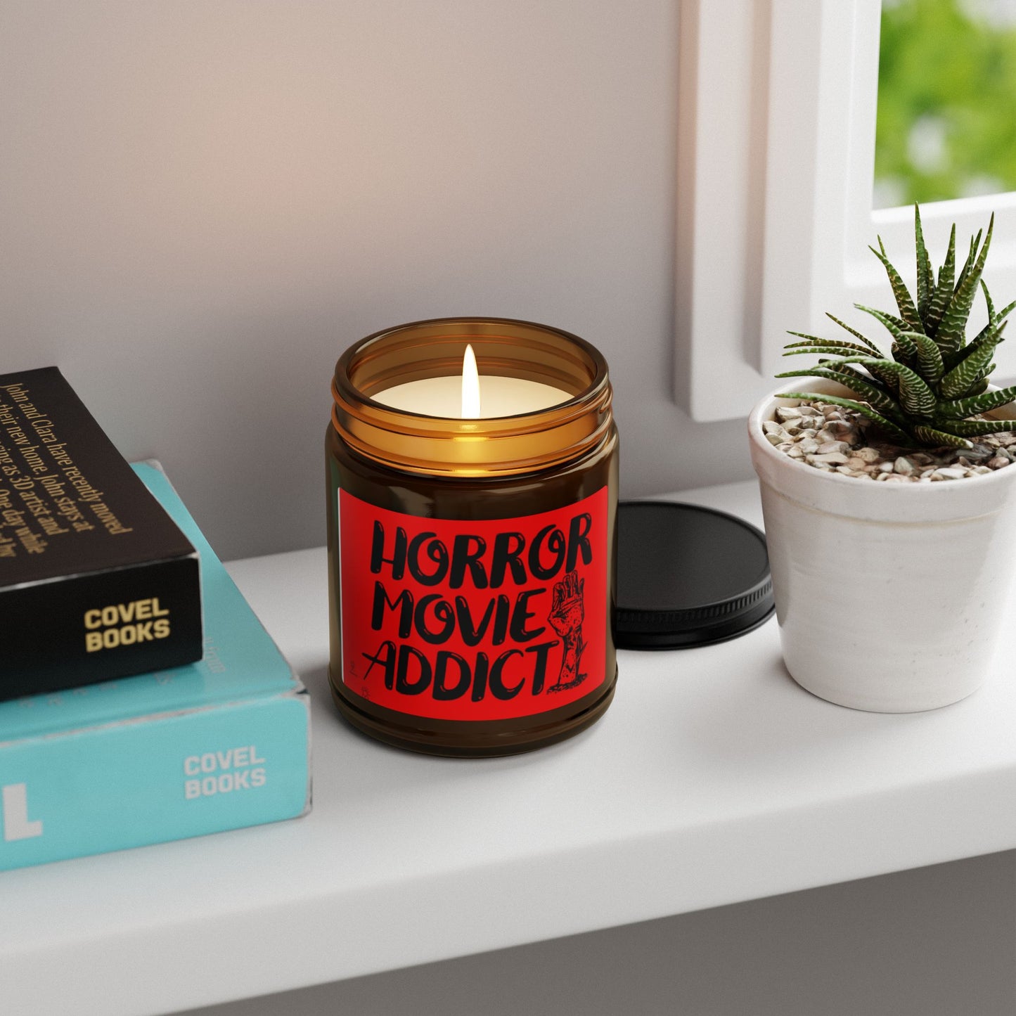 Horror Movie Addict Scented Soy Candle