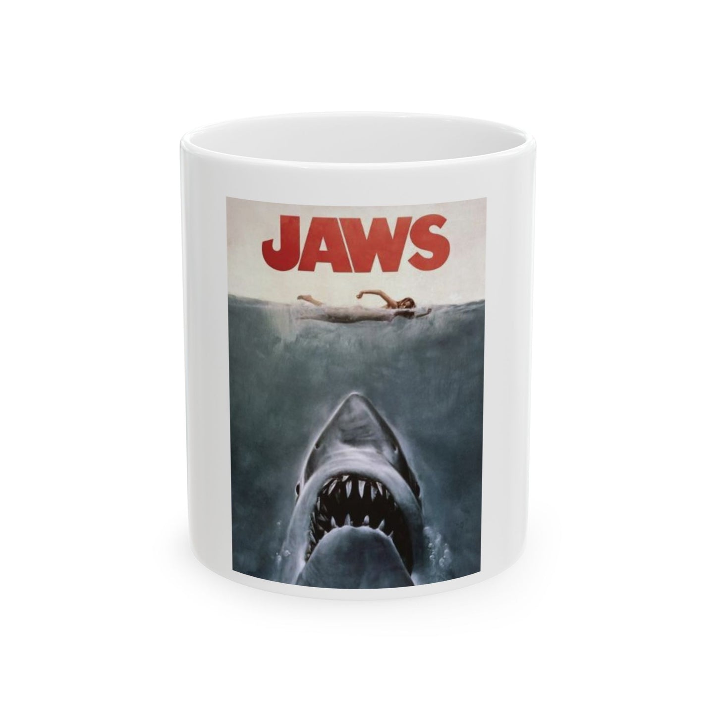 Jaws Ceramic Mug, (11oz, 15oz)