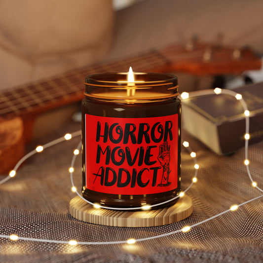 Horror Movie Addict Scented Soy Candle