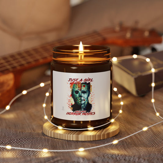 Just a Girl that Loves Horror... Scented Soy Candle