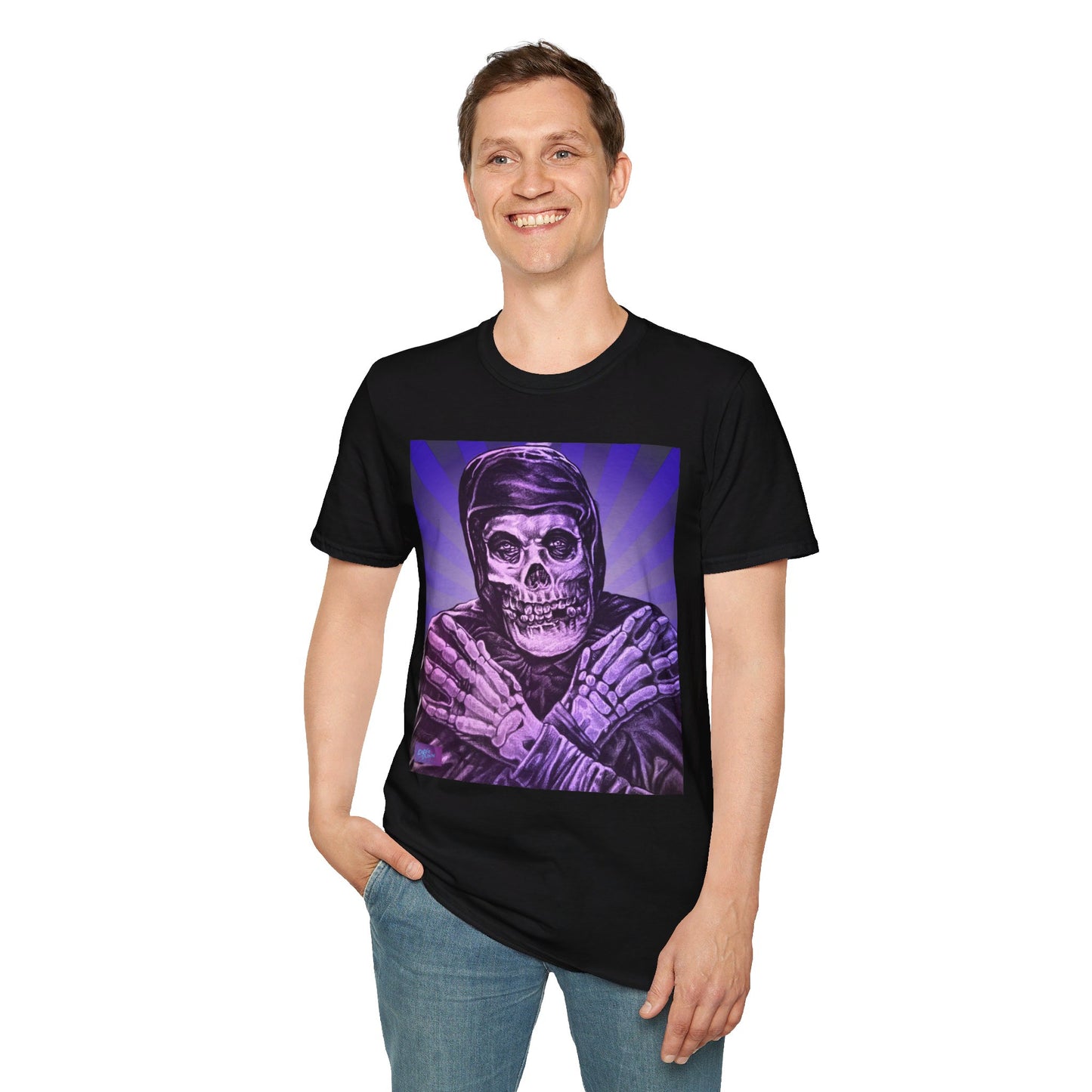 The Fiend by artist Tony Corso Unisex Softstyle T-Shirt