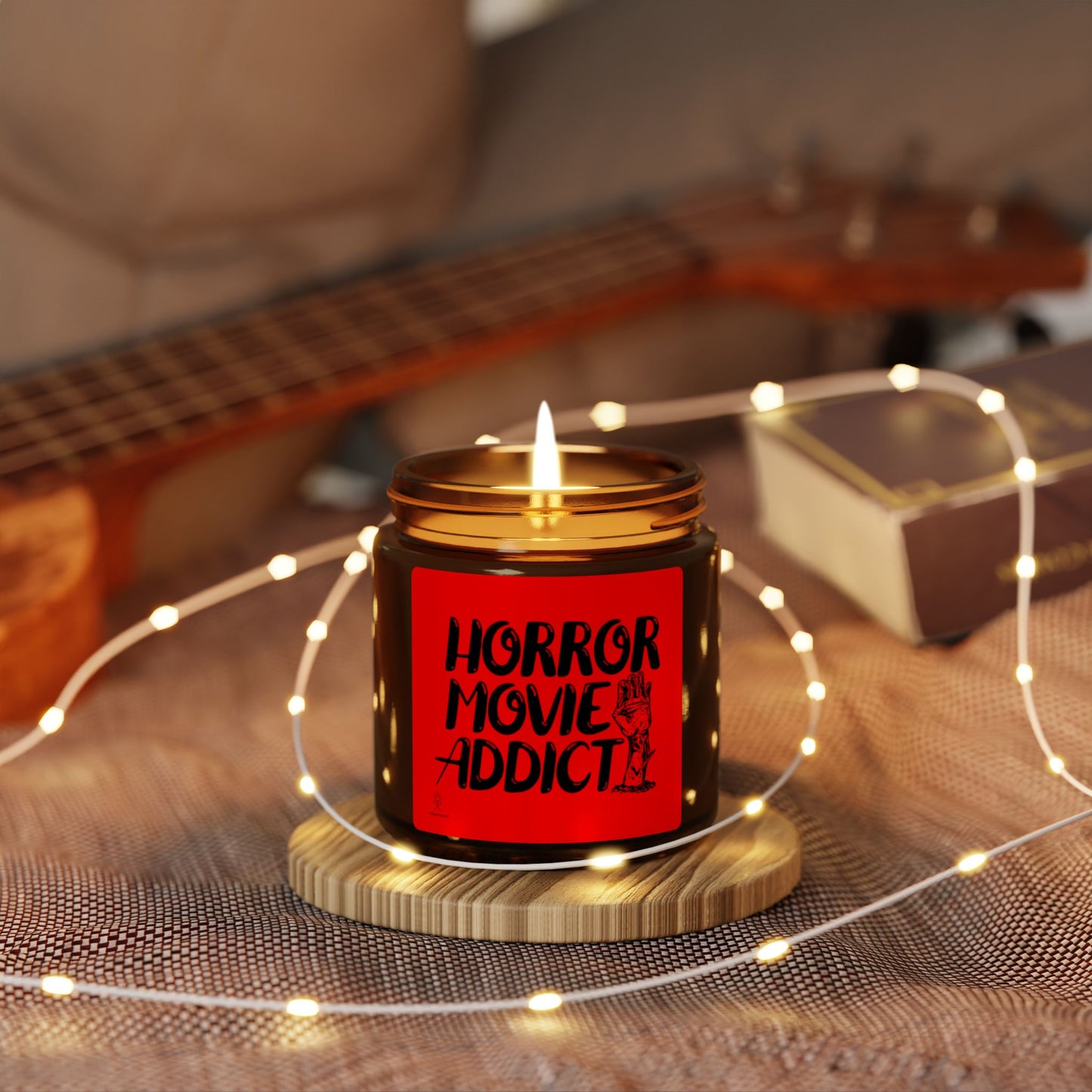 Horror Movie Addict Scented Soy Candle