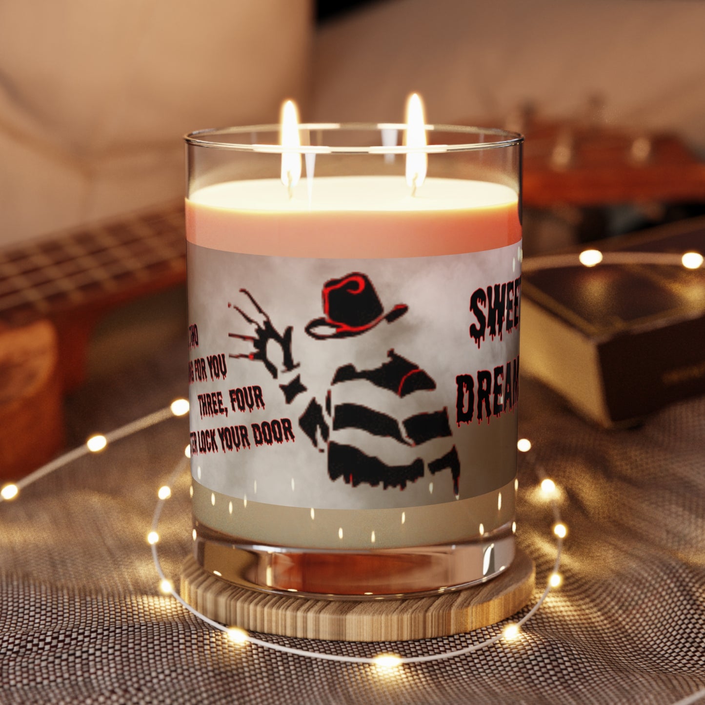 Sweet Dreams Freddy Scented Candle - Full Glass, 11oz